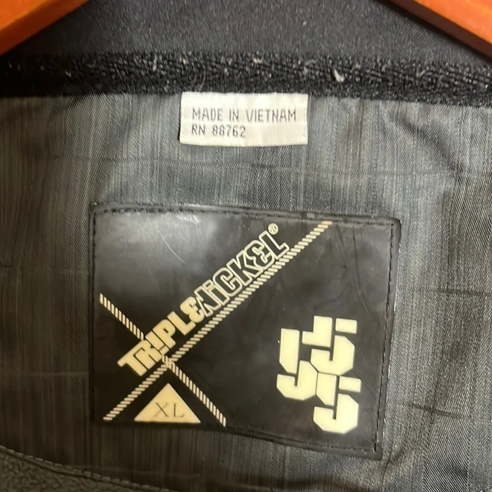 TRIPLE Nickel black jacket, size XL